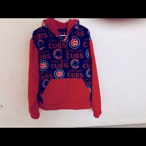 Handmade Sports Hoodie Chicago Cubs Sz L